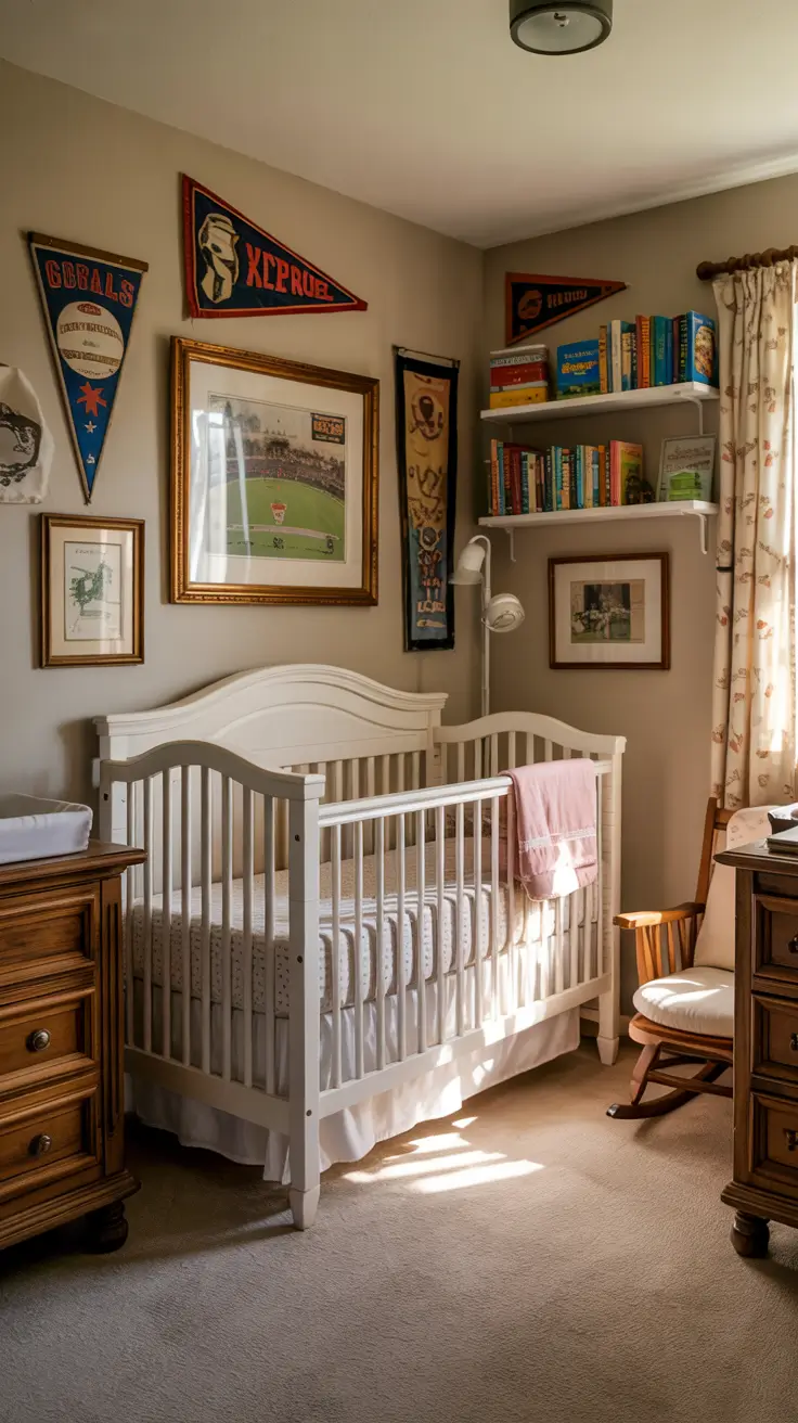 boys nursery ideas 2026 23 — Sports Vintage Boys Nursery Ideas With Timeless Character
