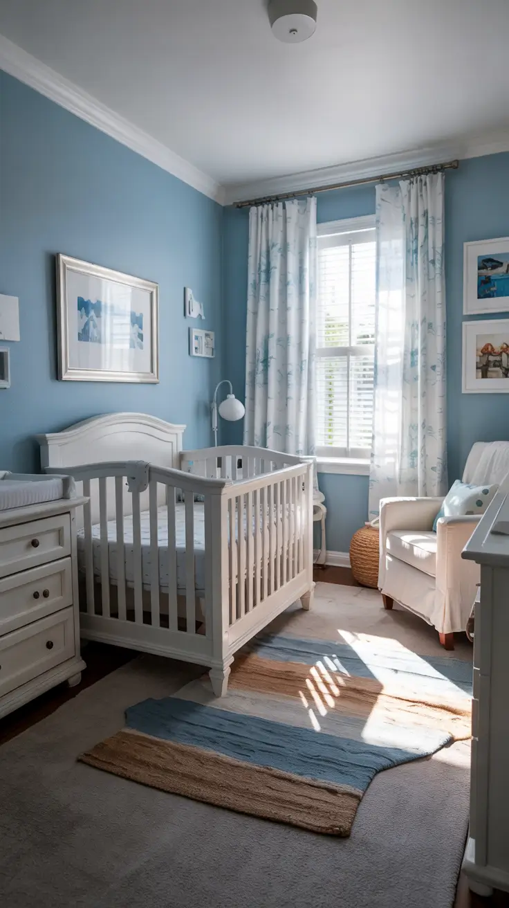 boys nursery ideas 2026 03 — Boys Nursery Ideas Blue Inspired By Ocean Theme And Coastal Calm
