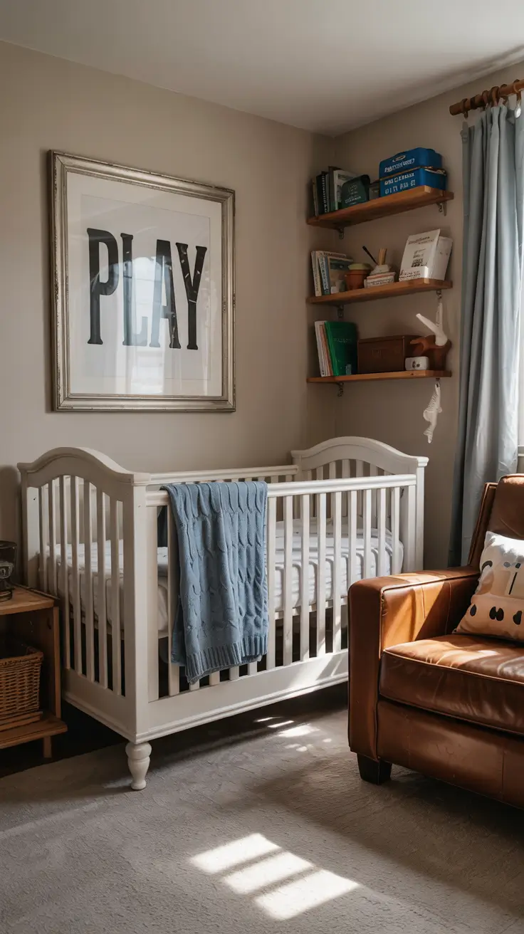 boys nursery ideas 2026 06 — Boys Nursery Ideas Sports With Sports Vintage Accents