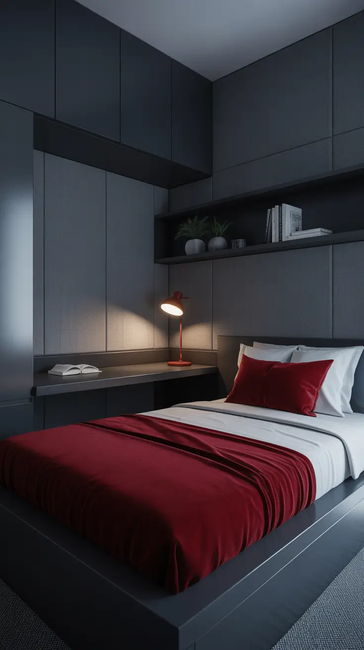 college dorm room ideas 2026 College Dorm Room Ideas Minimalist With Aesthetic Minimalist Dark Accents