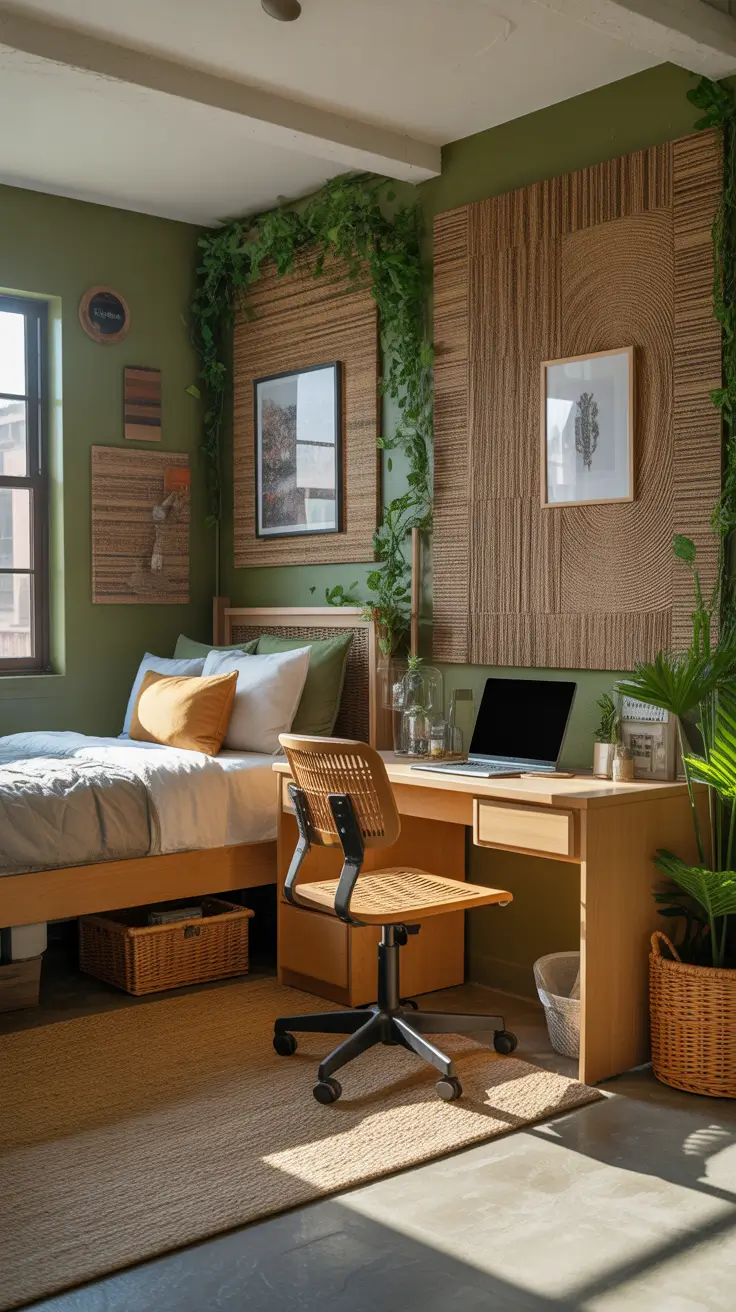 college dorm room ideas 2026 College Dorm Room Ideas Wall Decor That Feels Aesthetic Earthy