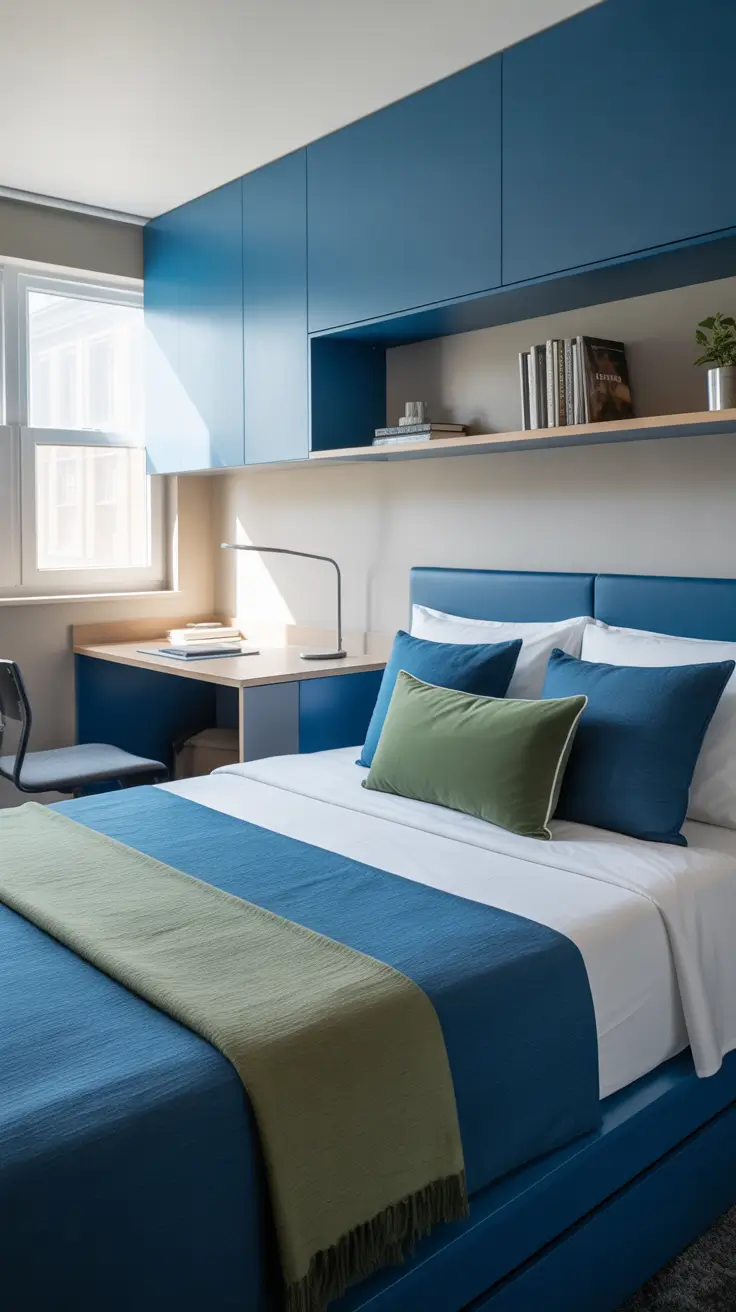 college dorm room ideas 2026 Blue And Green College Dorm Room Ideas Modern And Fresh