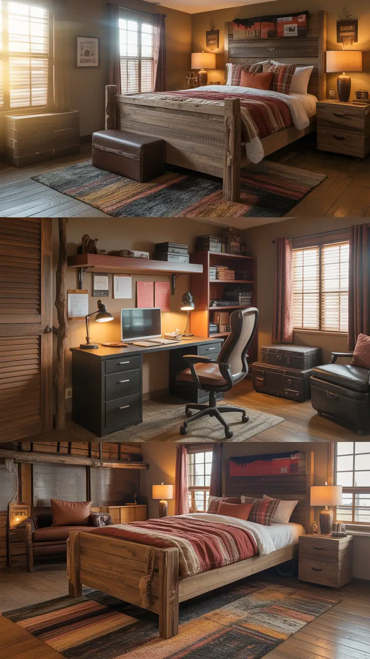 college dorm room ideas 2026 College Dorm Room Ideas For Guys Cozy Rustic And Western Style