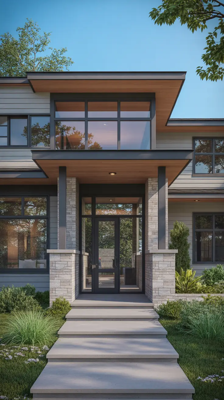 entryway remodel ideas 2026 Tri Level Remodel Exterior Entryway Ideas For Curb Appeal