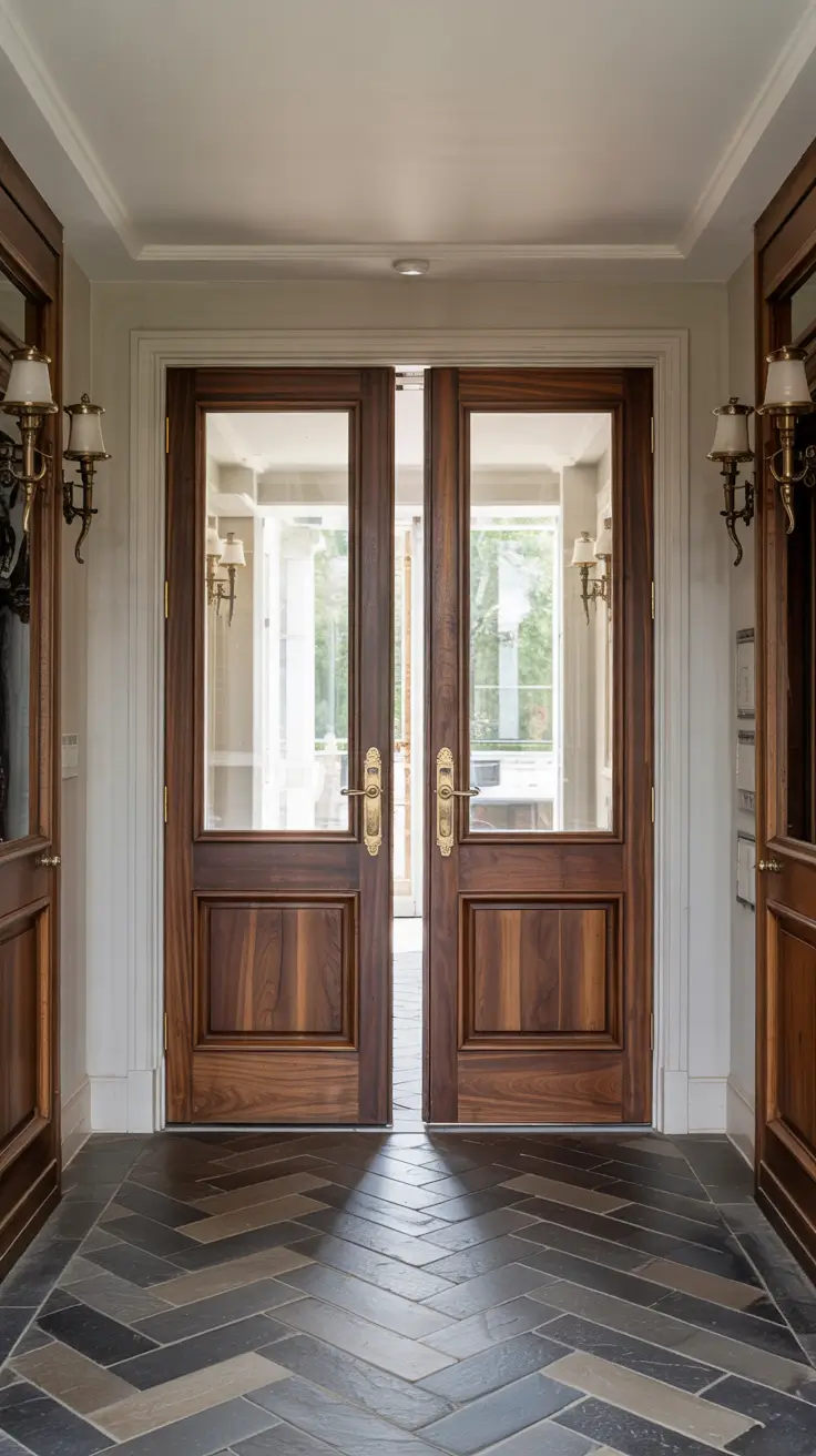 entryways remodel ideas 2026 Double Door Foyer Ideas With Symmetry