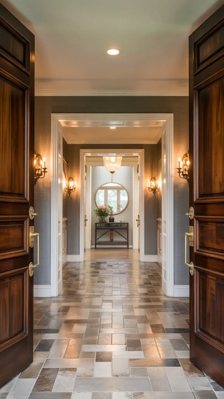 entryways remodel ideas 2026 Double Door Foyer Ideas With Symmetry