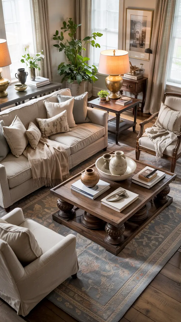 family rooms ideas 2026 12 — Pottery Barn Decorating Ideas Family Rooms With Traditional Style