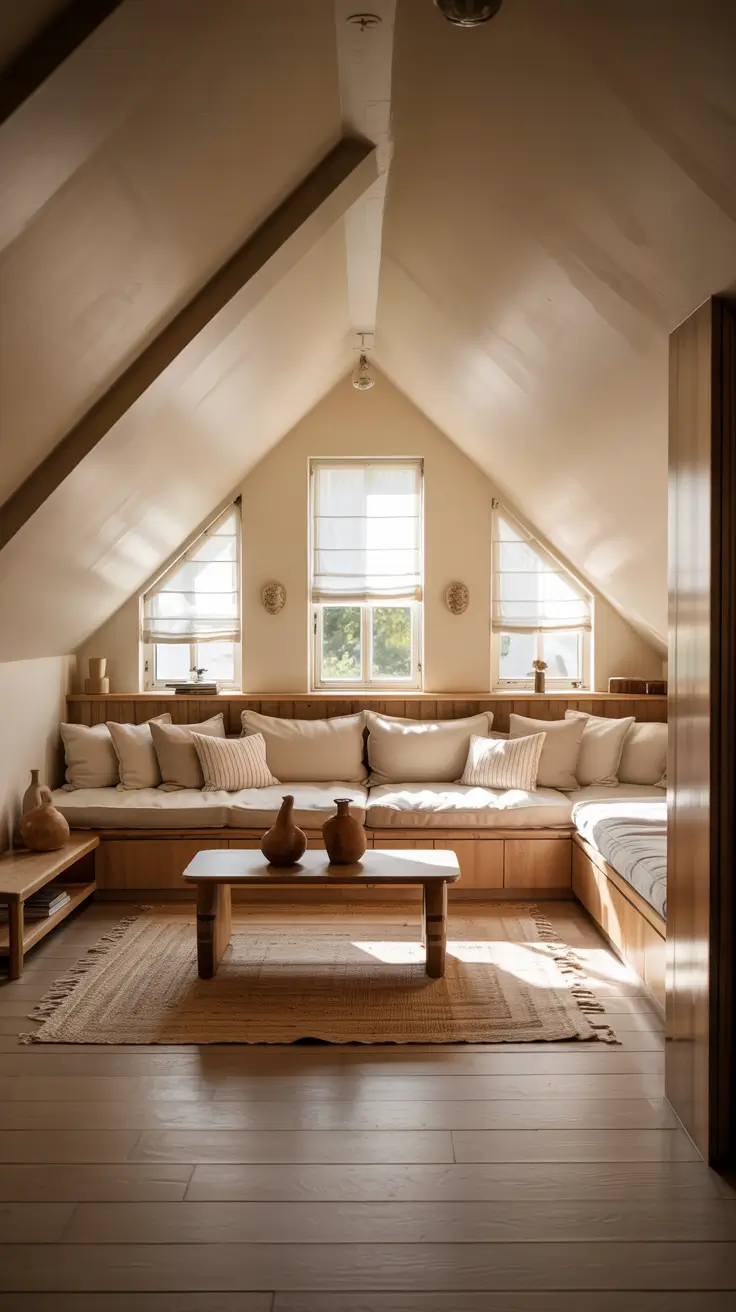 family rooms ideas 2026 16 — Attic Family Rooms Ideas Cozy With Sloped Ceilings