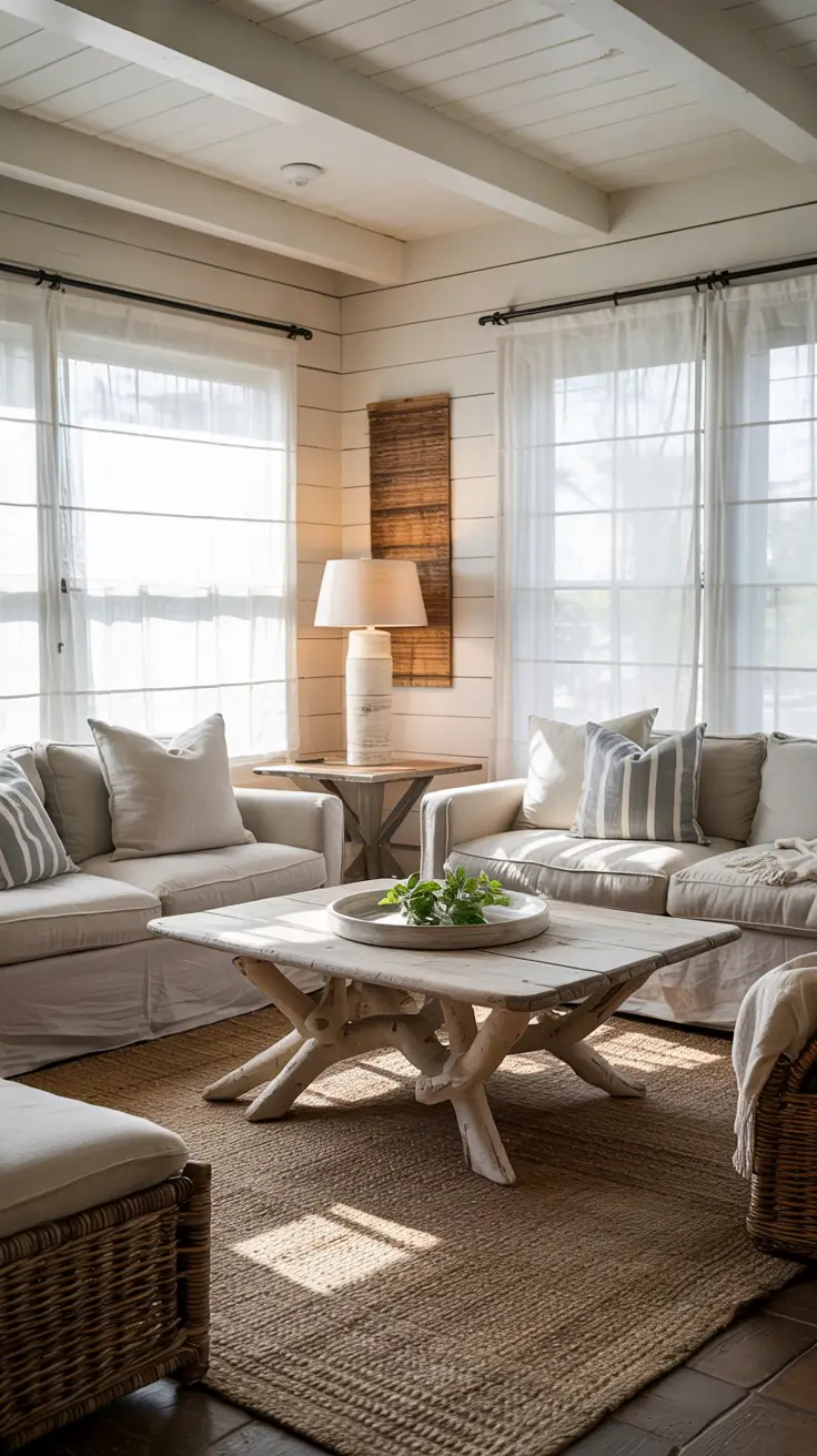 family rooms ideas 2026 18 — Coastal Family Rooms Ideas Neutral With Soft Blue Accents