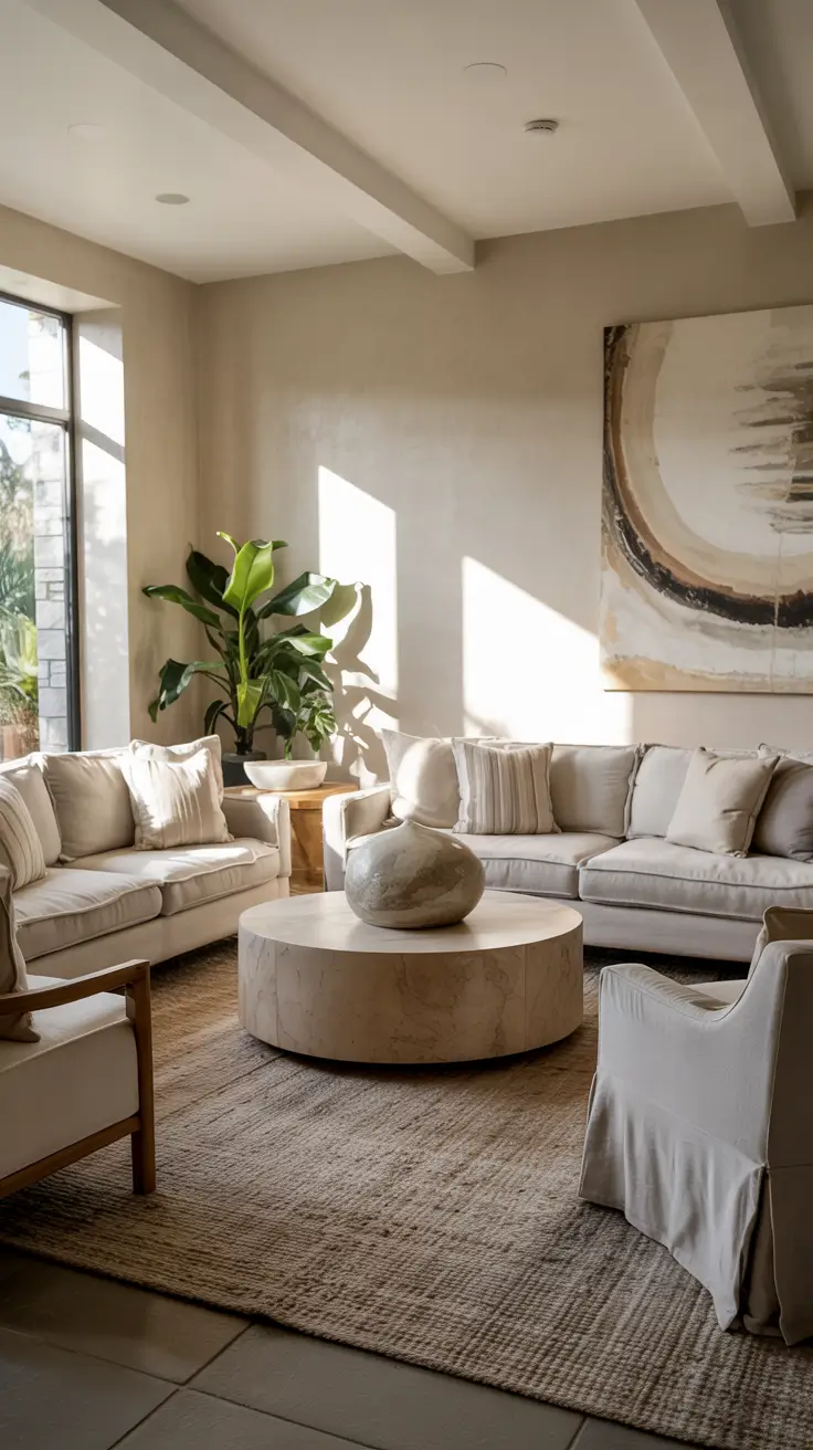 family rooms ideas 2026 21 — Bright Neutral Family Rooms Ideas With Garden Views