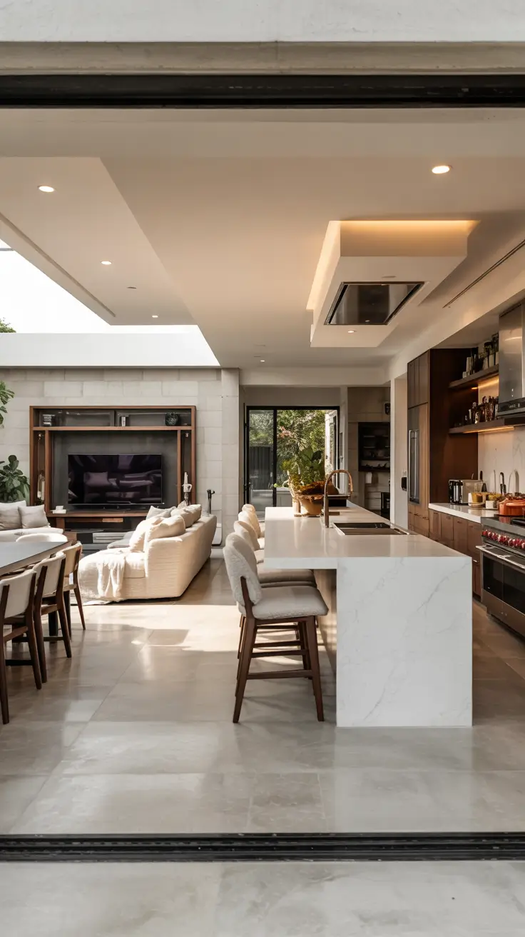 family rooms ideas 2026 04 — Kitchen Extension Ideas Open Plan Family Rooms With Large Tv Zones