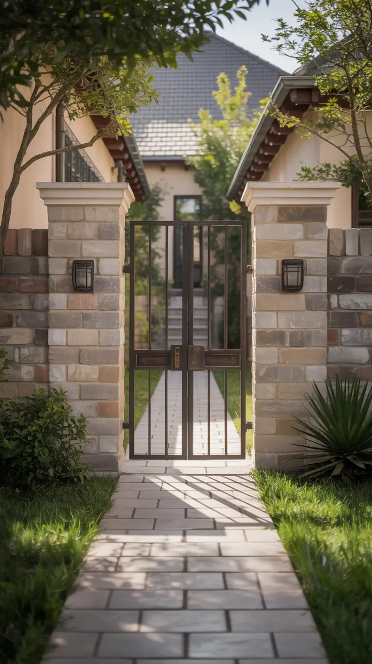 front yard gate ideas 2026 Courtyard Entrance Gate Ideas For Enclosed Front Yard Spaces