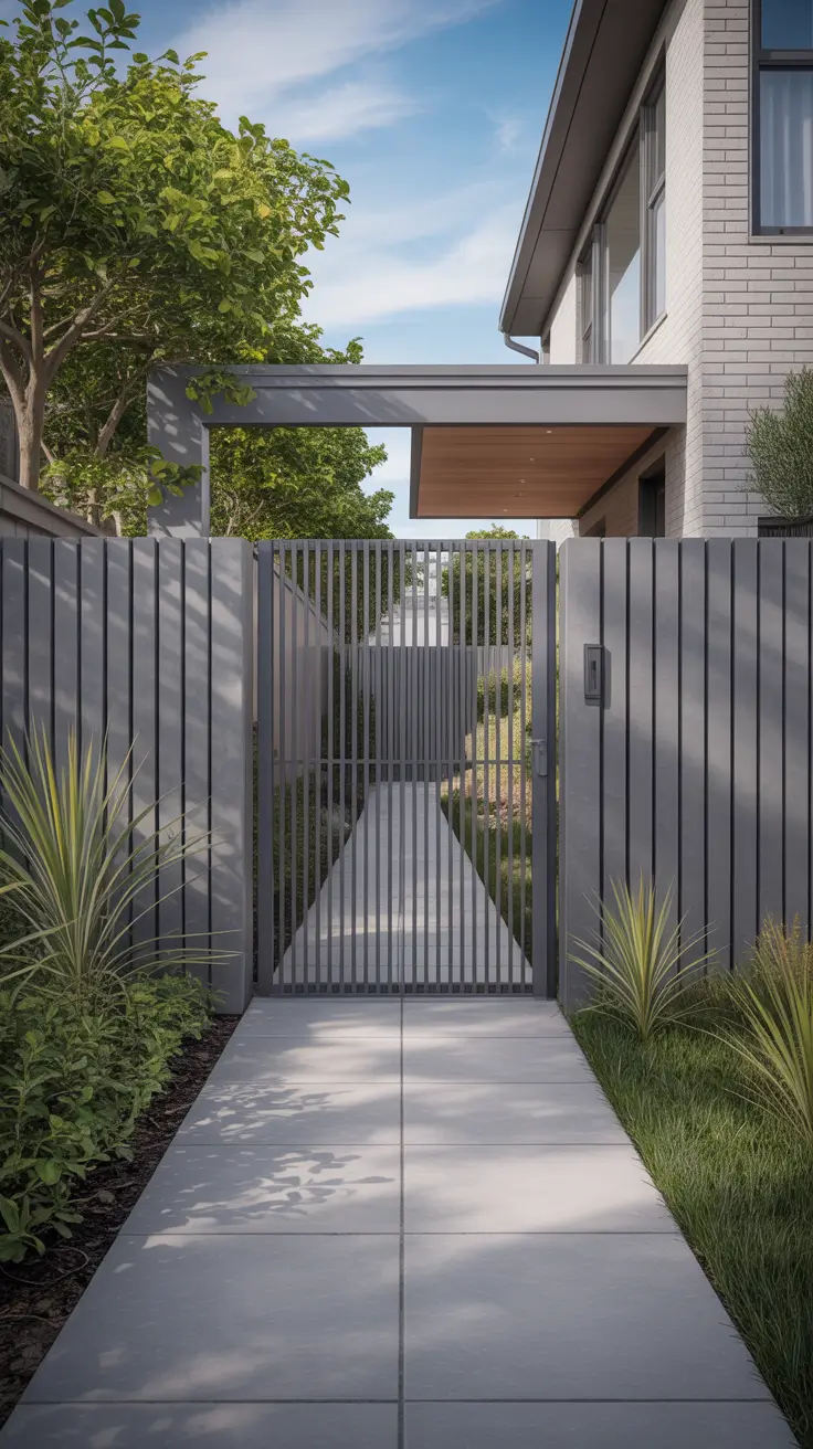 front yard gate ideas 2026 Fence And Gate Combinations For A Defined Front Yard Boundary