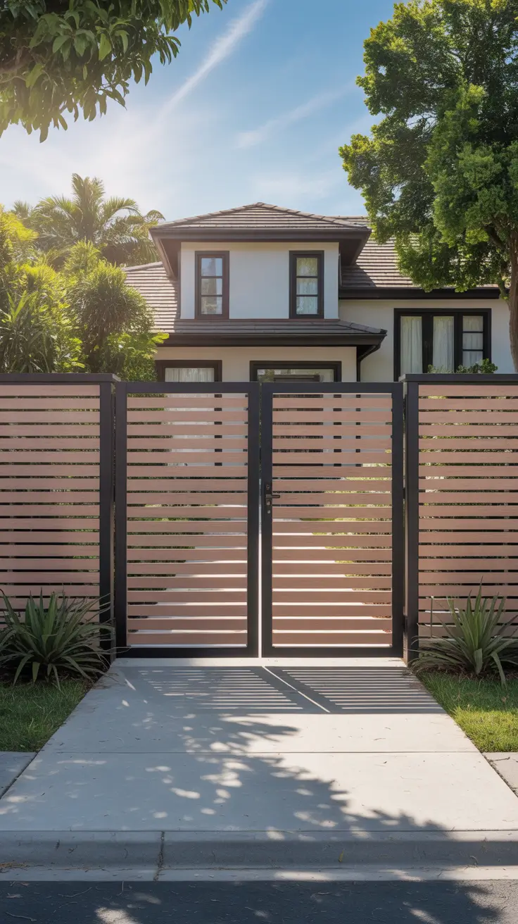 front yard gate ideas 2026 Front Yard Fencing Ideas Driveway Gate That Frame The Driveway