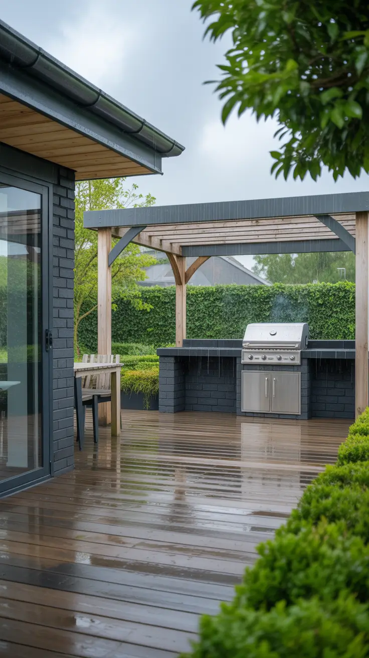 garden barbecue area 2026 Garden Barbecue Area Uk Modern Design Inspiration