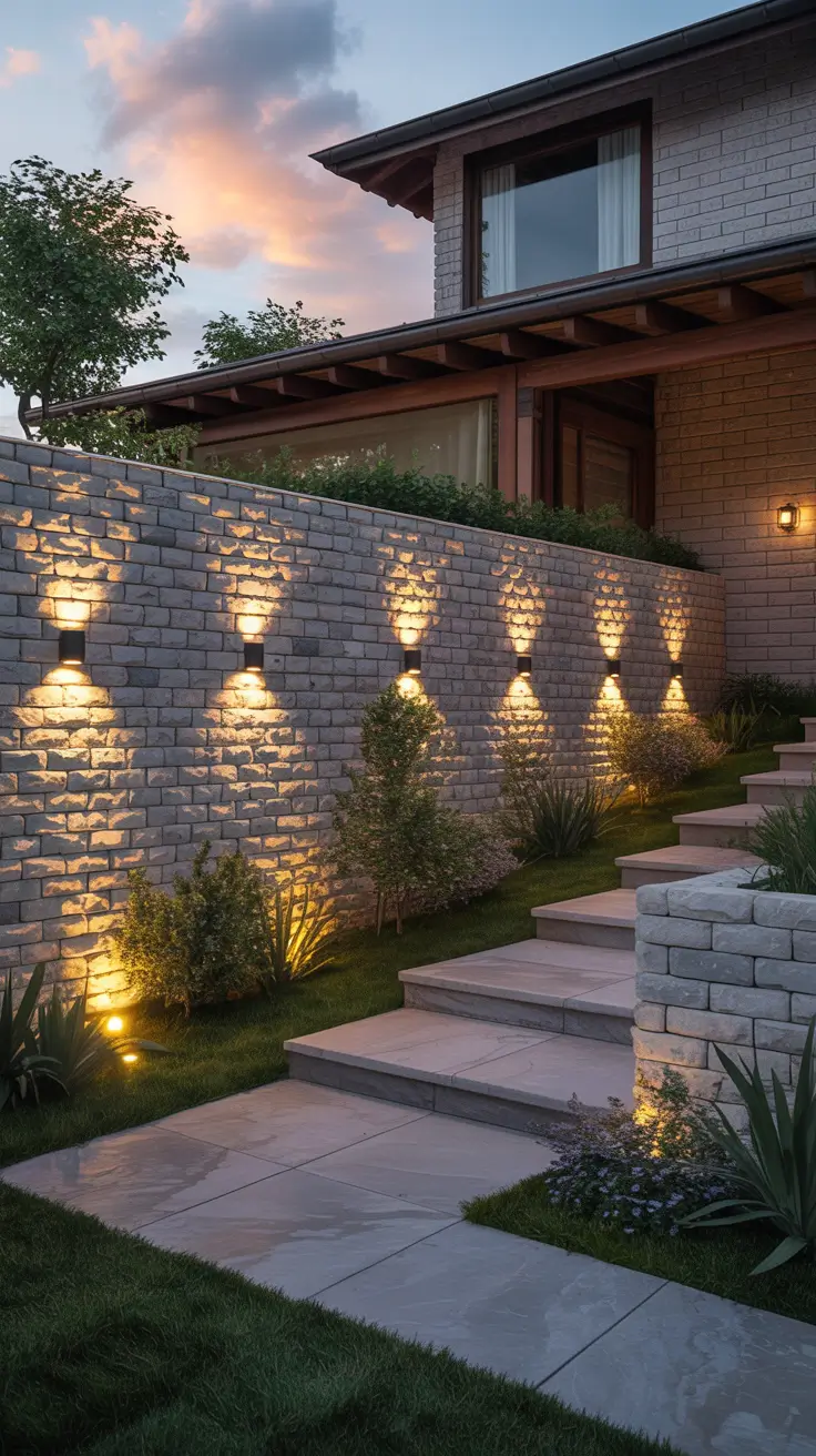 garden lights ideas 2026 Garden Wall Ideas With Lights For Front And Backyard Spaces