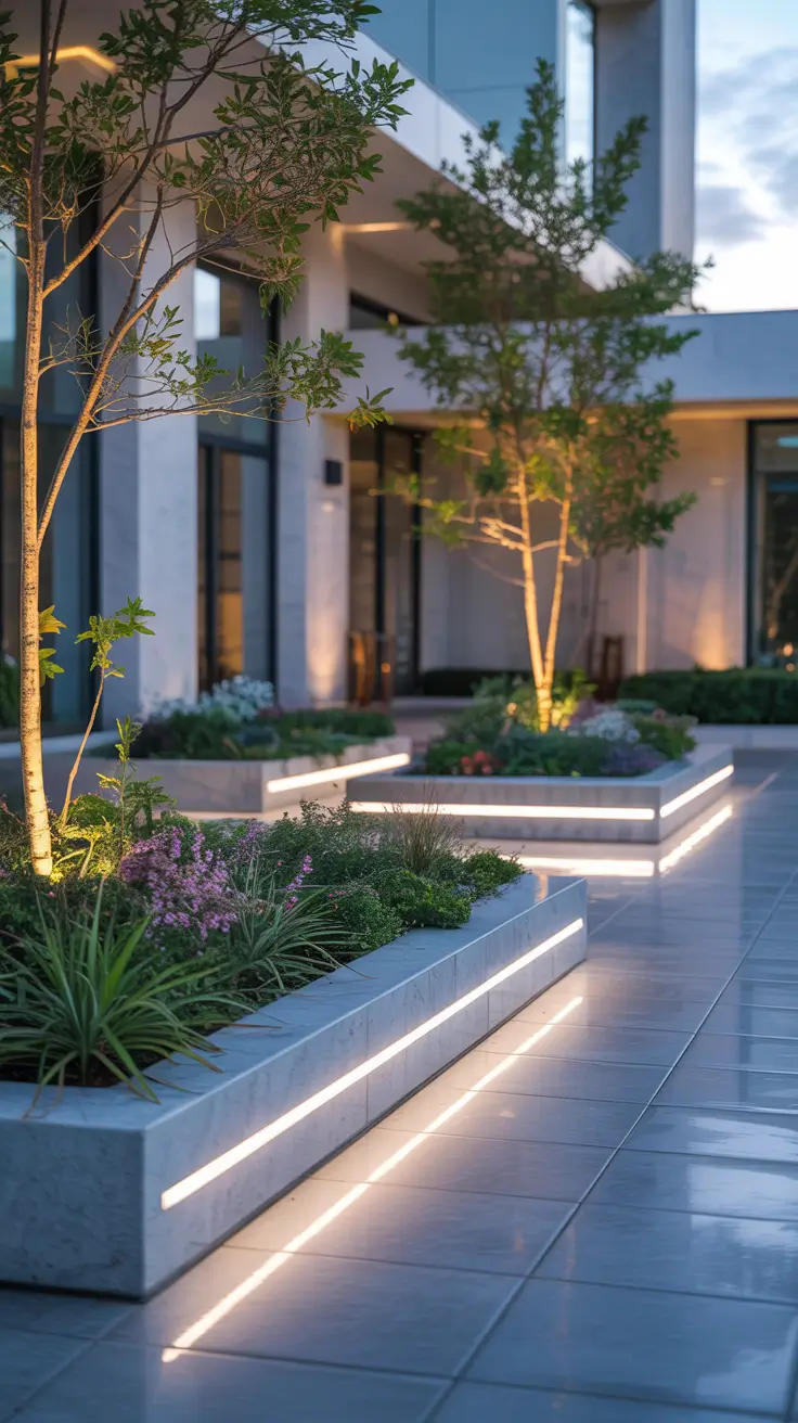 garden lights ideas 2026 Outdoor Modern Garden Lights Ideas For Clean Minimal Design