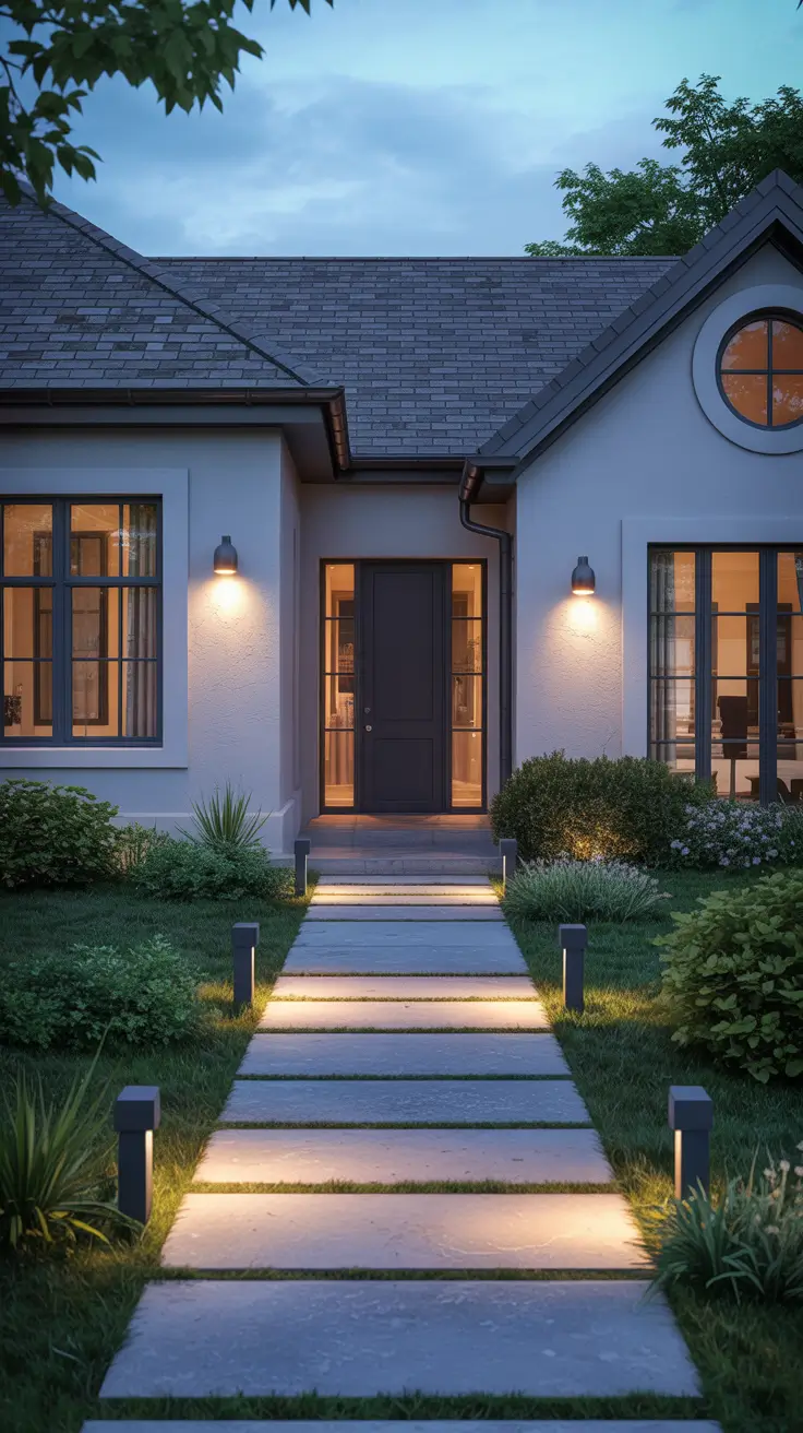 garden lights ideas 2026 Front Garden Lights Ideas For Welcoming Pathways