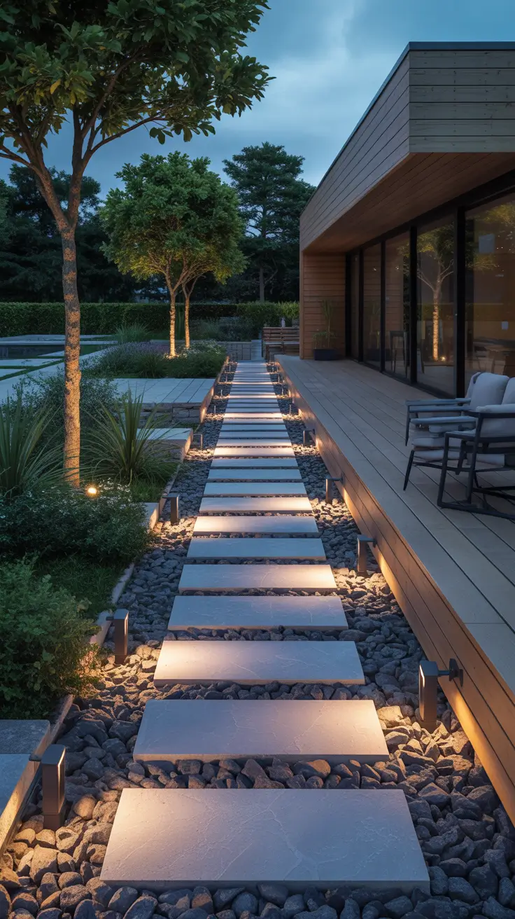 garden lights ideas 2026 Outdoor Pathway Lights Ideas With Modern Structure