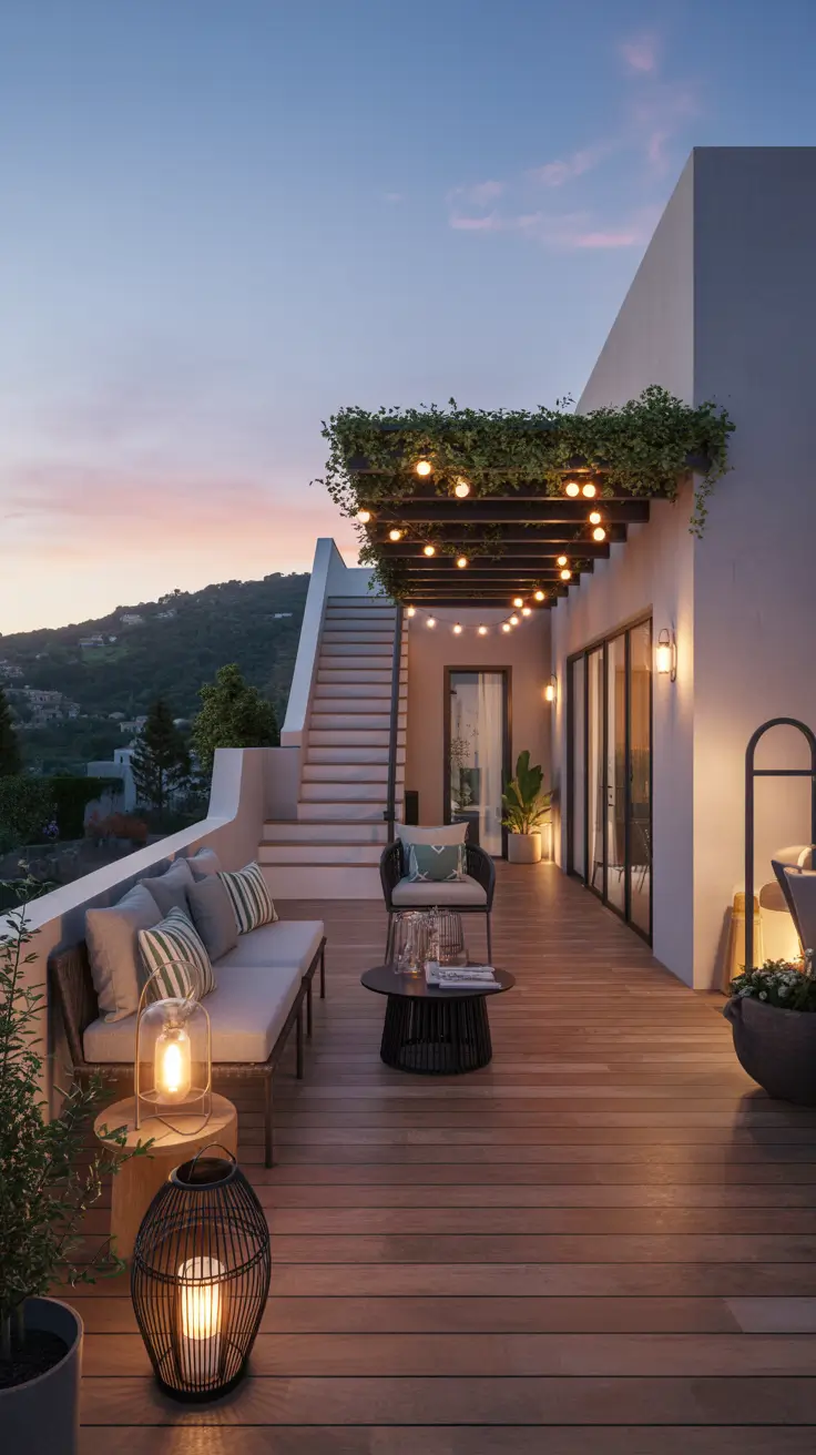 garden lights ideas 2026 Outdoor Pergola And Terrace Garden Lights Ideas