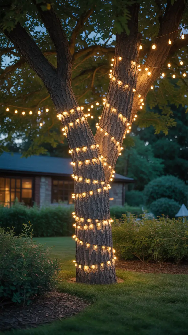 garden lights ideas 2026 Garden Lights Ideas Outdoor Tree Lighting With Fairy Led Style
