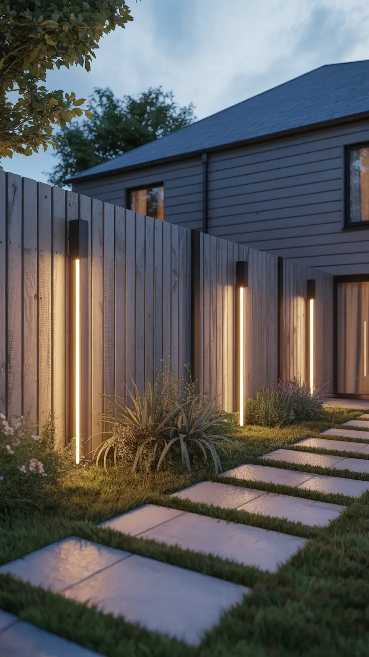 garden lights ideas 2026 Garden Lights Ideas Outdoor Fence For Stylish Backyard Borders