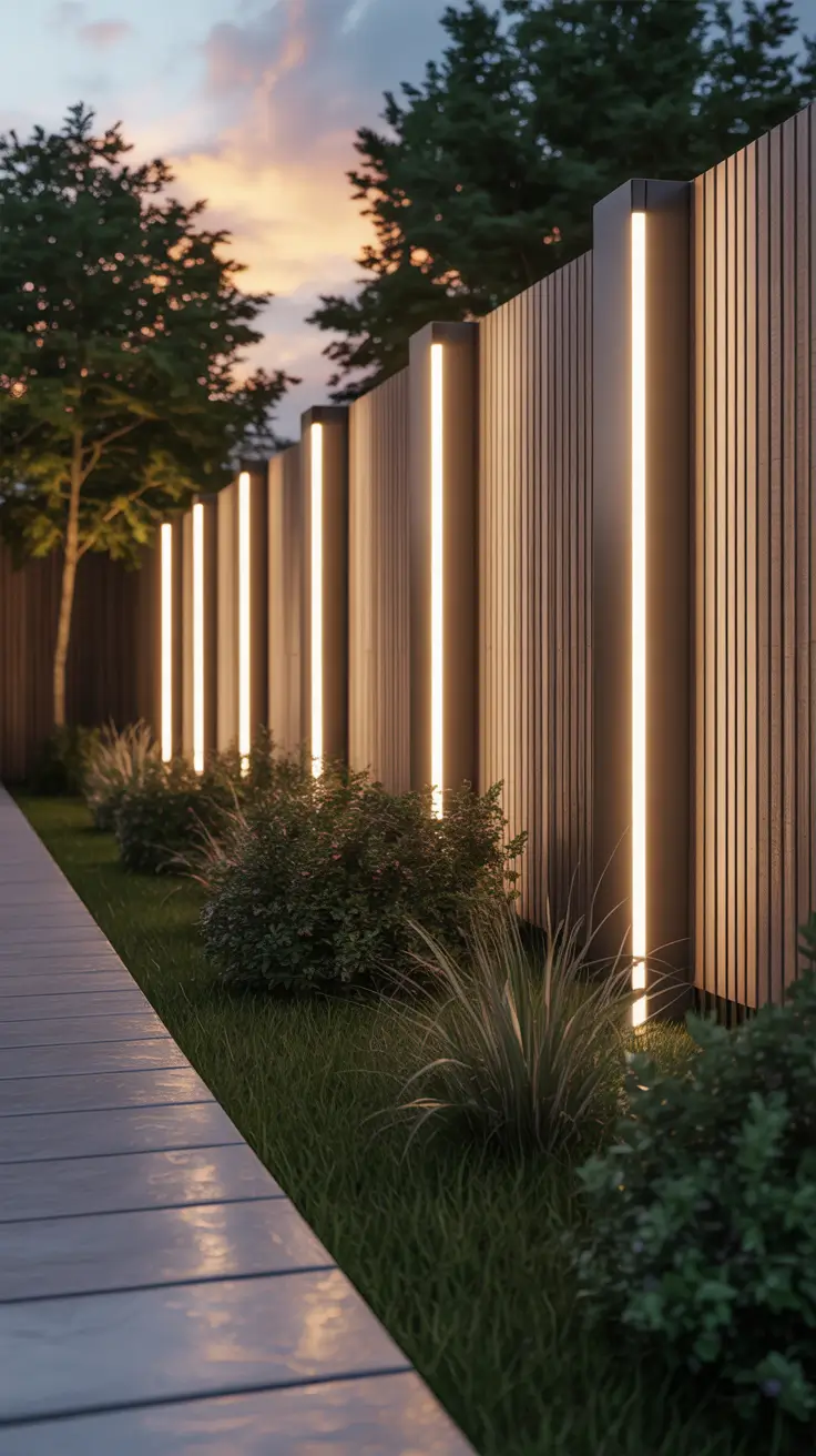 garden lights ideas 2026 Garden Lights Ideas Outdoor Fence For Stylish Backyard Borders