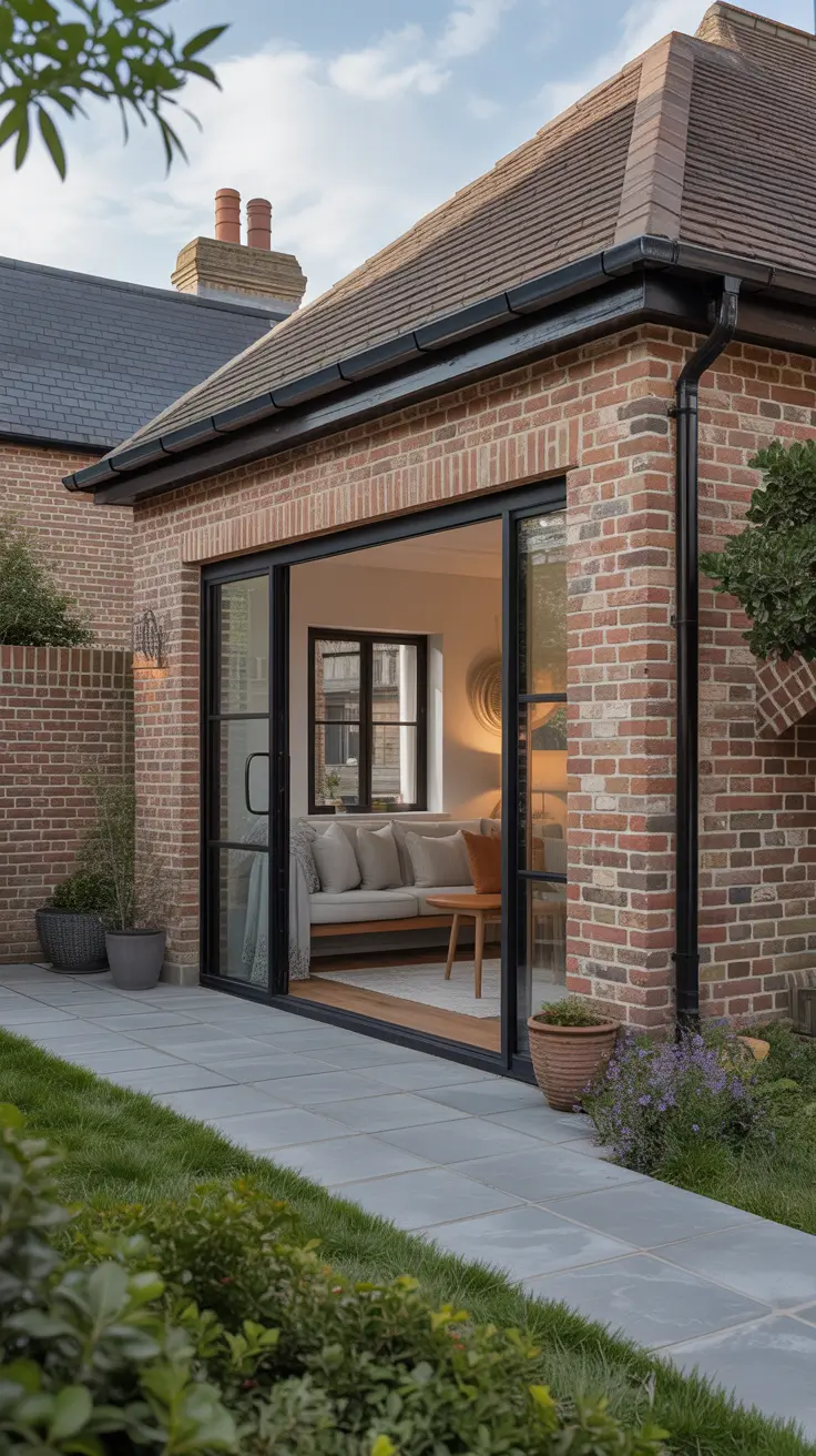 garden room extensions 2026 Contemporary Brick Garden Room Extensions