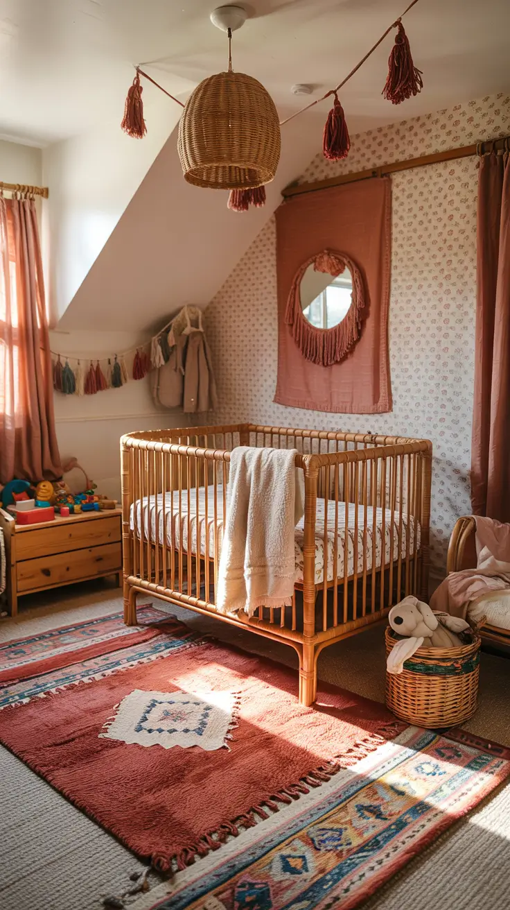 girls nursery ideas 2026 Girls Nursery Ideas Boho Chic With Whimsical Details
