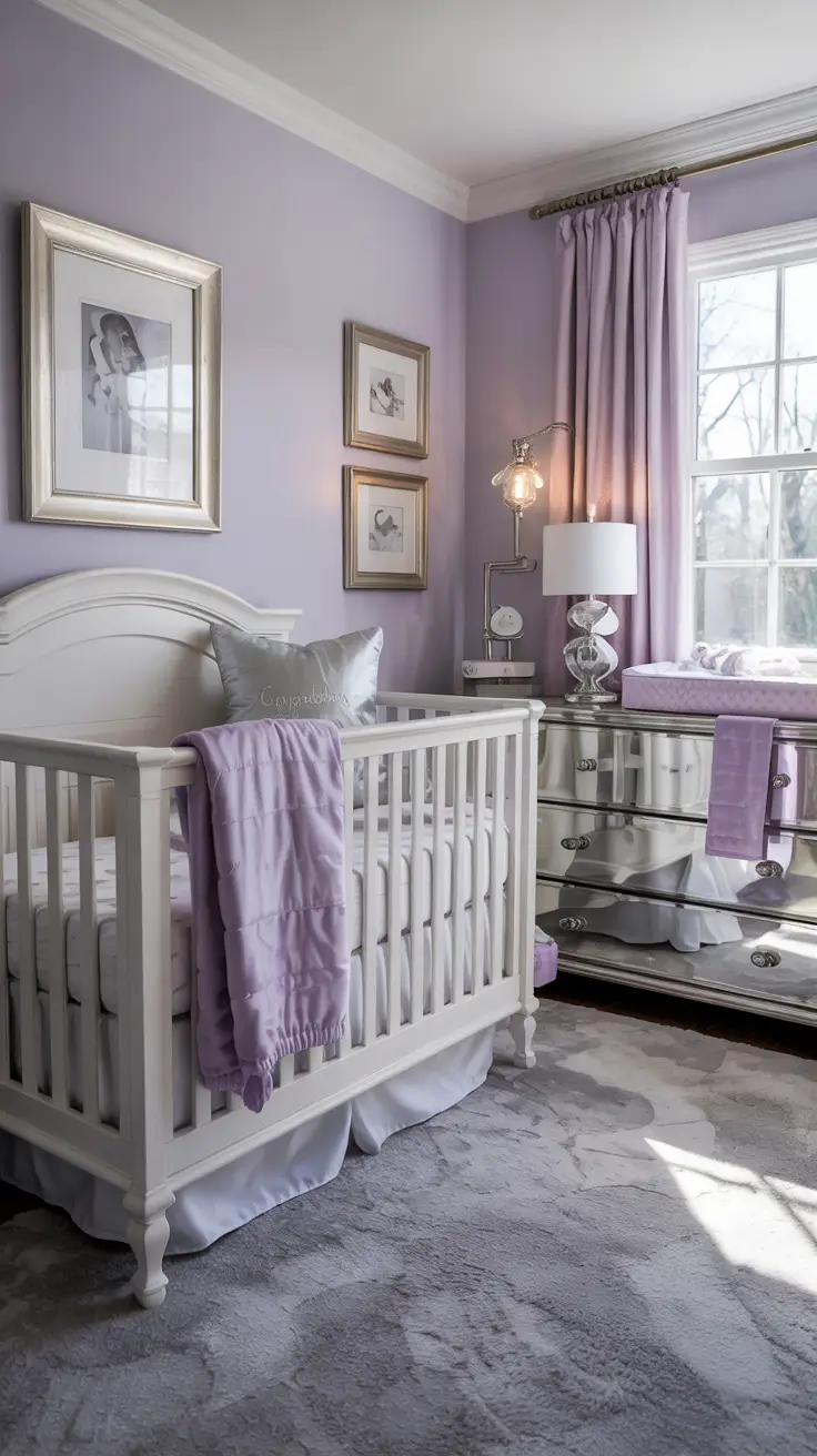 girls nursery ideas 2026 Girls Nursery Ideas Purple With Classic Lavender Charm