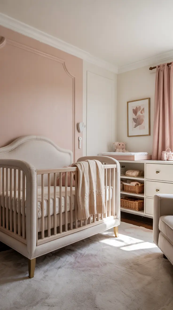 girls nursery ideas 2026 Girls Nursery Ideas Pink In Soft And Sophisticated Palettes