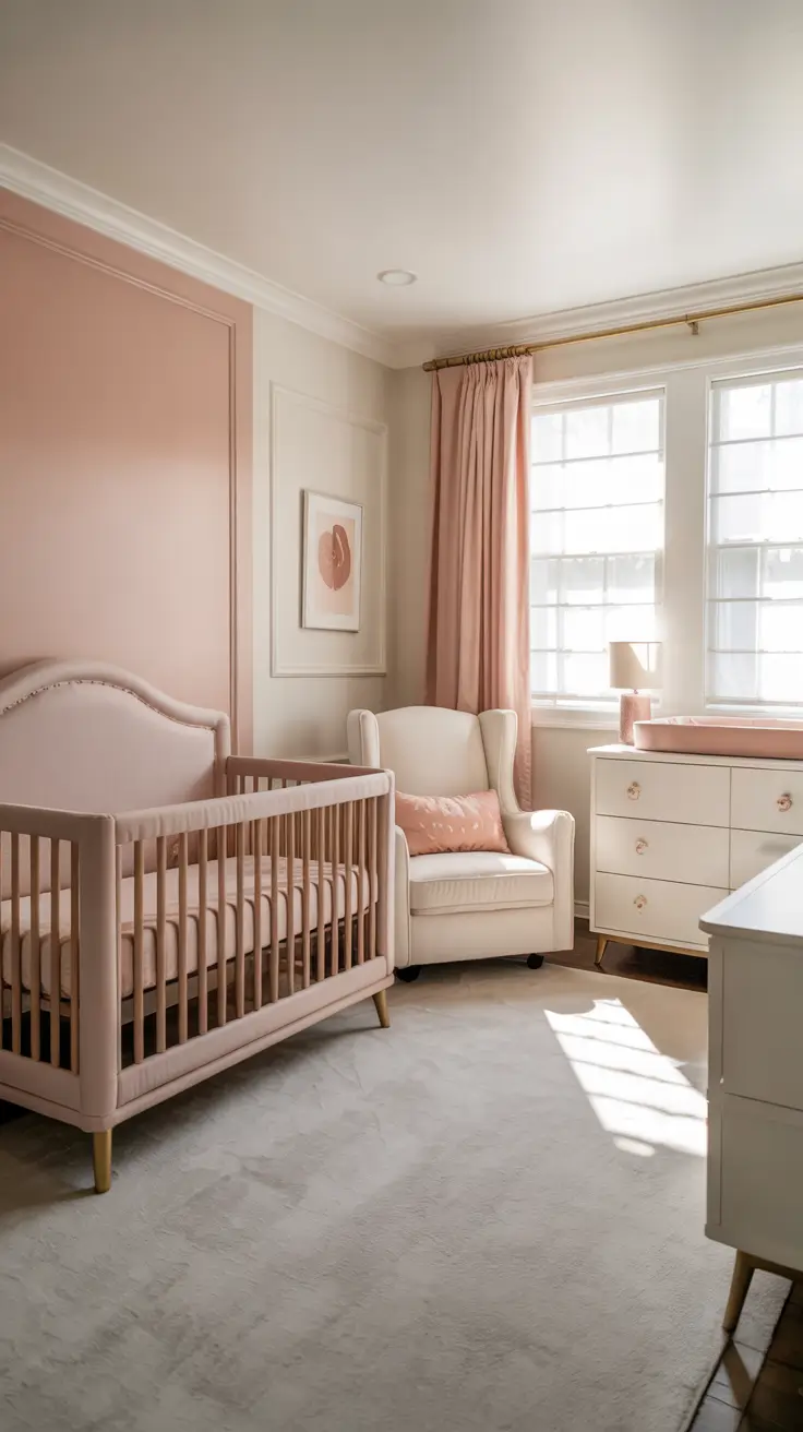 girls nursery ideas 2026 Girls Nursery Ideas Pink In Soft And Sophisticated Palettes
