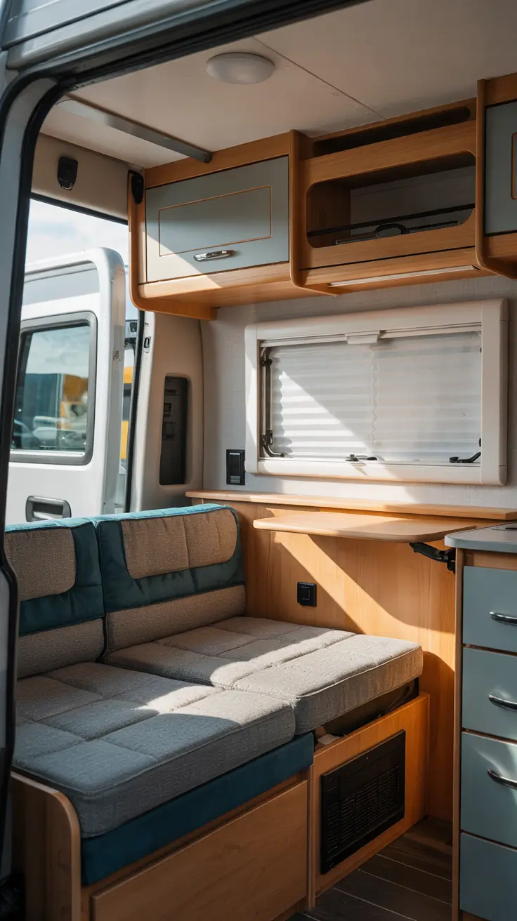 rv kids room remodel with compact convertible furniture