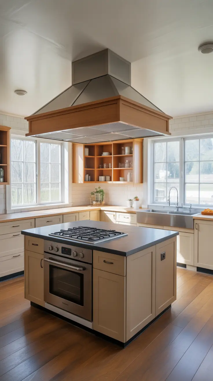 kitchen remodel ideas 2026 Kitchen Remodel Ideas With Island Stove For Open Layout Cooking