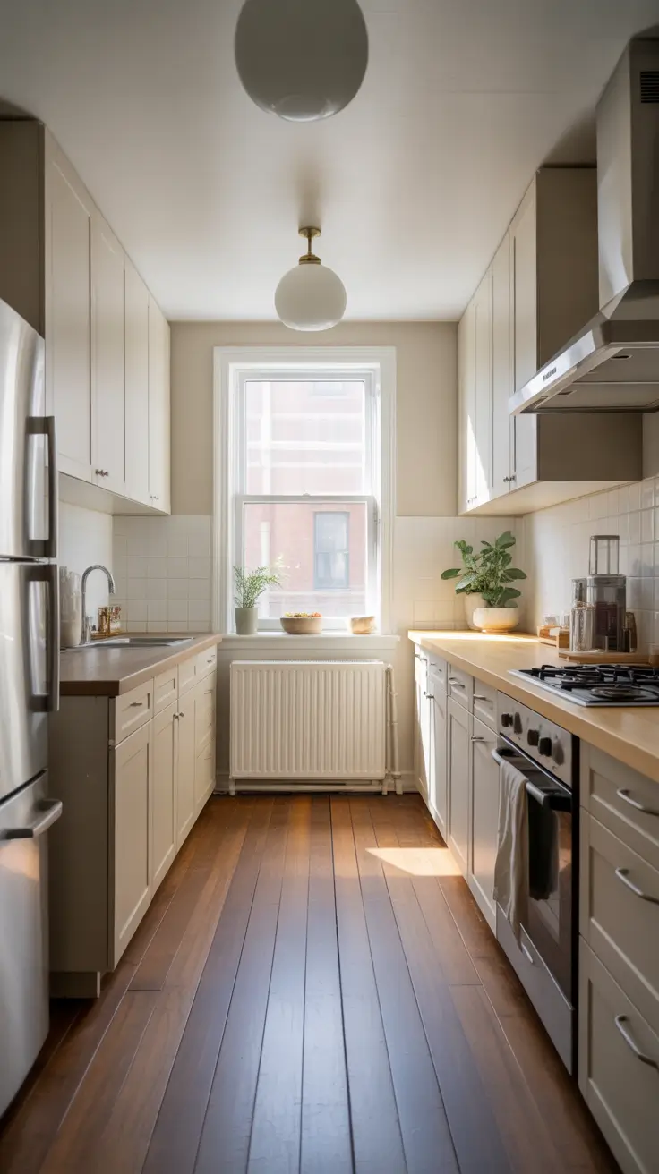 kitchen remodel ideas 2026 Kitchen Remodel Ideas Modern Galley Kitchen With Minimalist White Cabinets