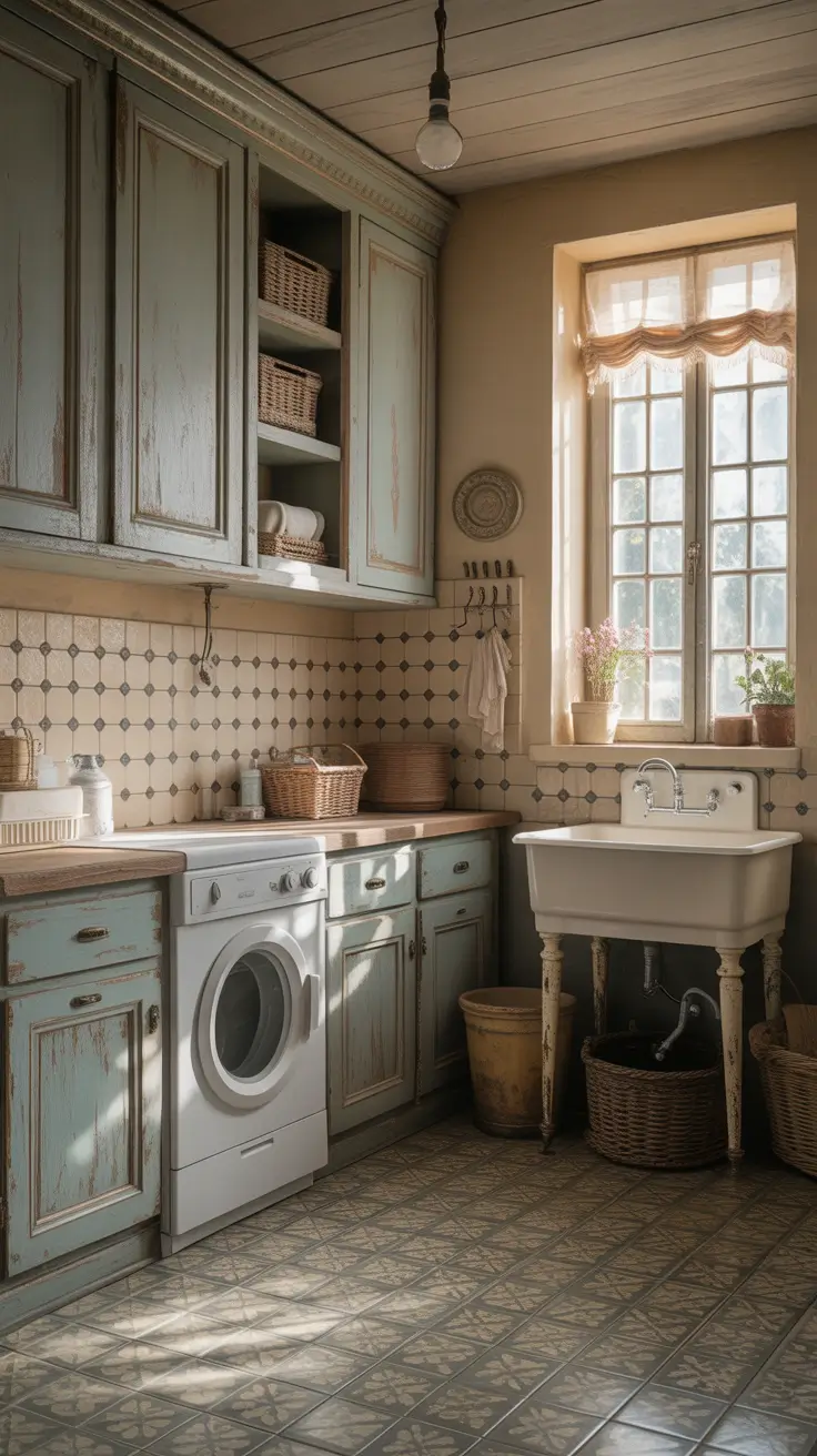 laundry room remodel ideas 2026 Laundry Room Remodel Ideas Vintage Style With Rustic Charm