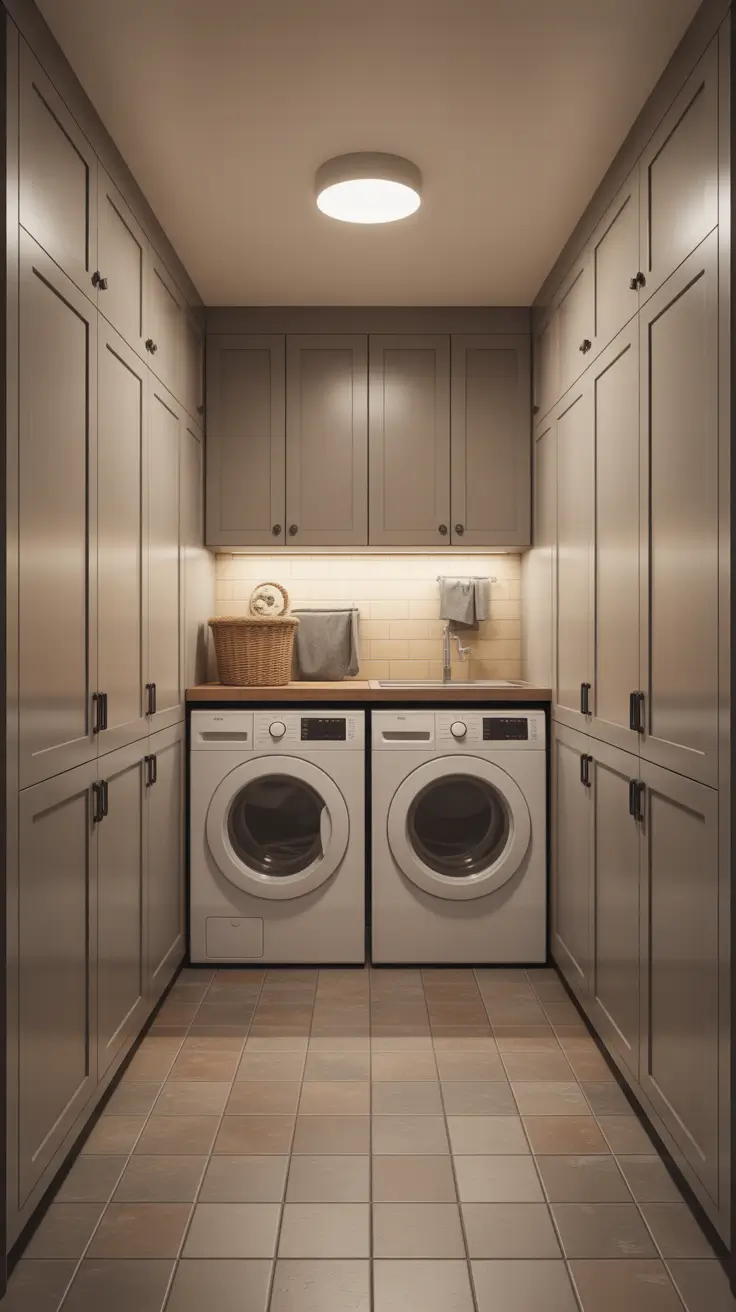 laundry room remodel ideas 2026 Laundry Room Remodel Ideas With Full Wall Built In Cabinets