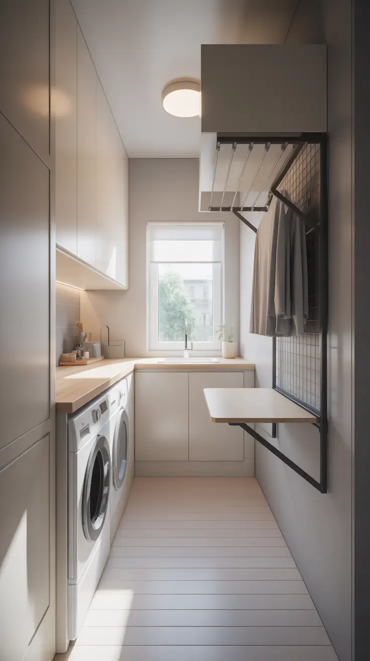 laundry room remodel ideas 2026 Laundry Room Ideas Small Space Remodel With Open Storage Wall