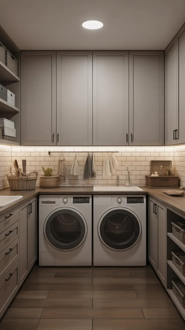 laundry room remodel ideas 2026 Design Ideas For Basement Laundry Room Remodel With Storage