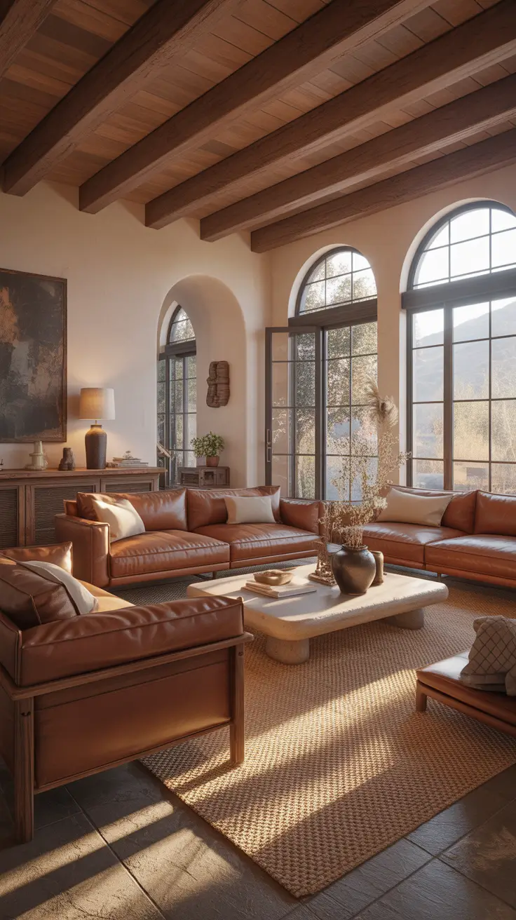 living room remodel ideas 2026 Living Room Remodel Ideas 2026 Bringing In Western Character And Leather Details