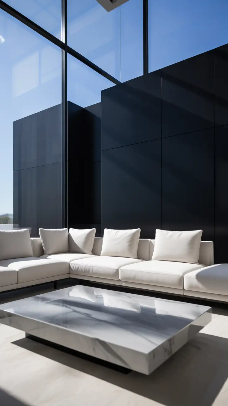 living room remodel ideas 2026 Living Room Remodel Ideas 2026 With Black And White Contrast Drama