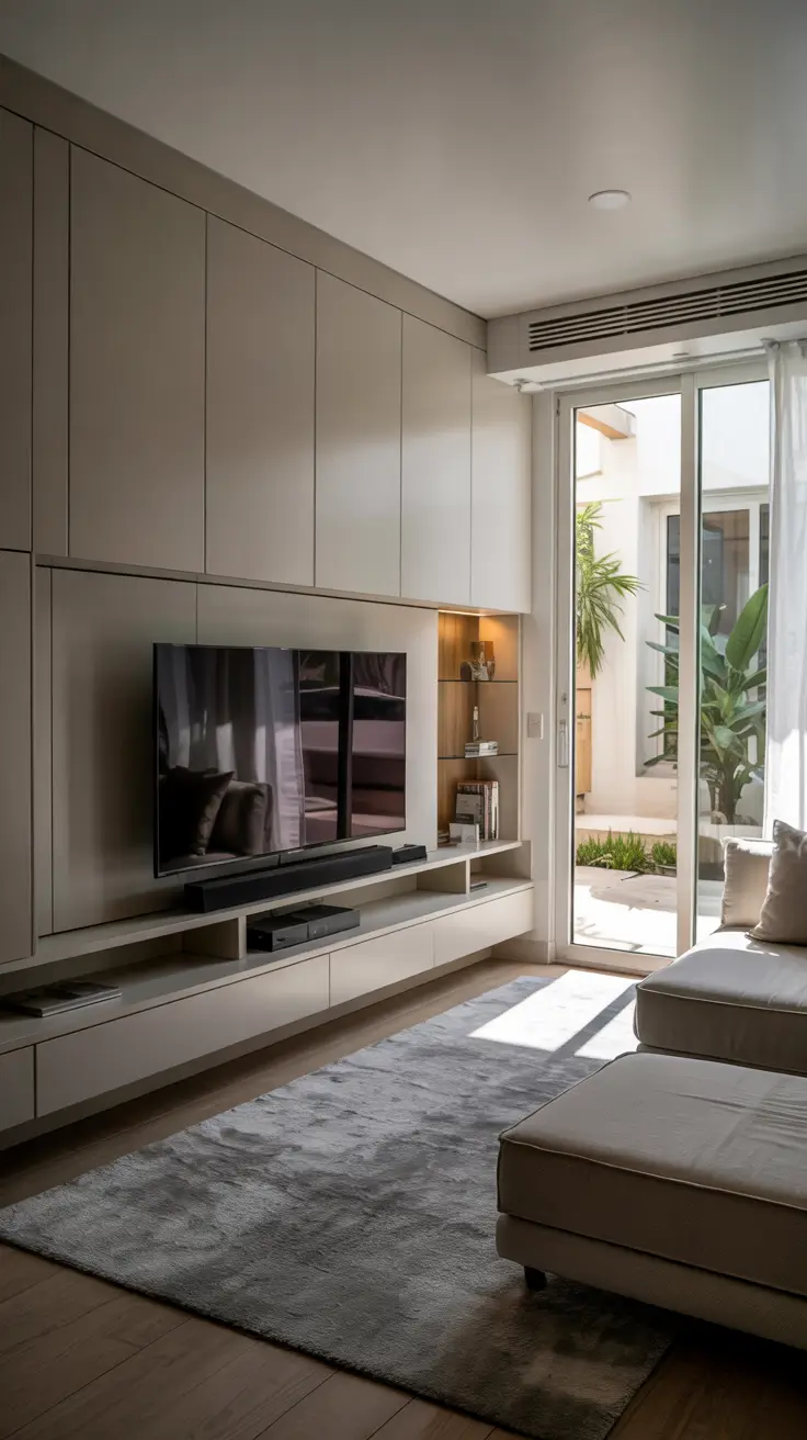 Living Room Tv Wall Ideas Small Space With Mount Tv Media Consoles