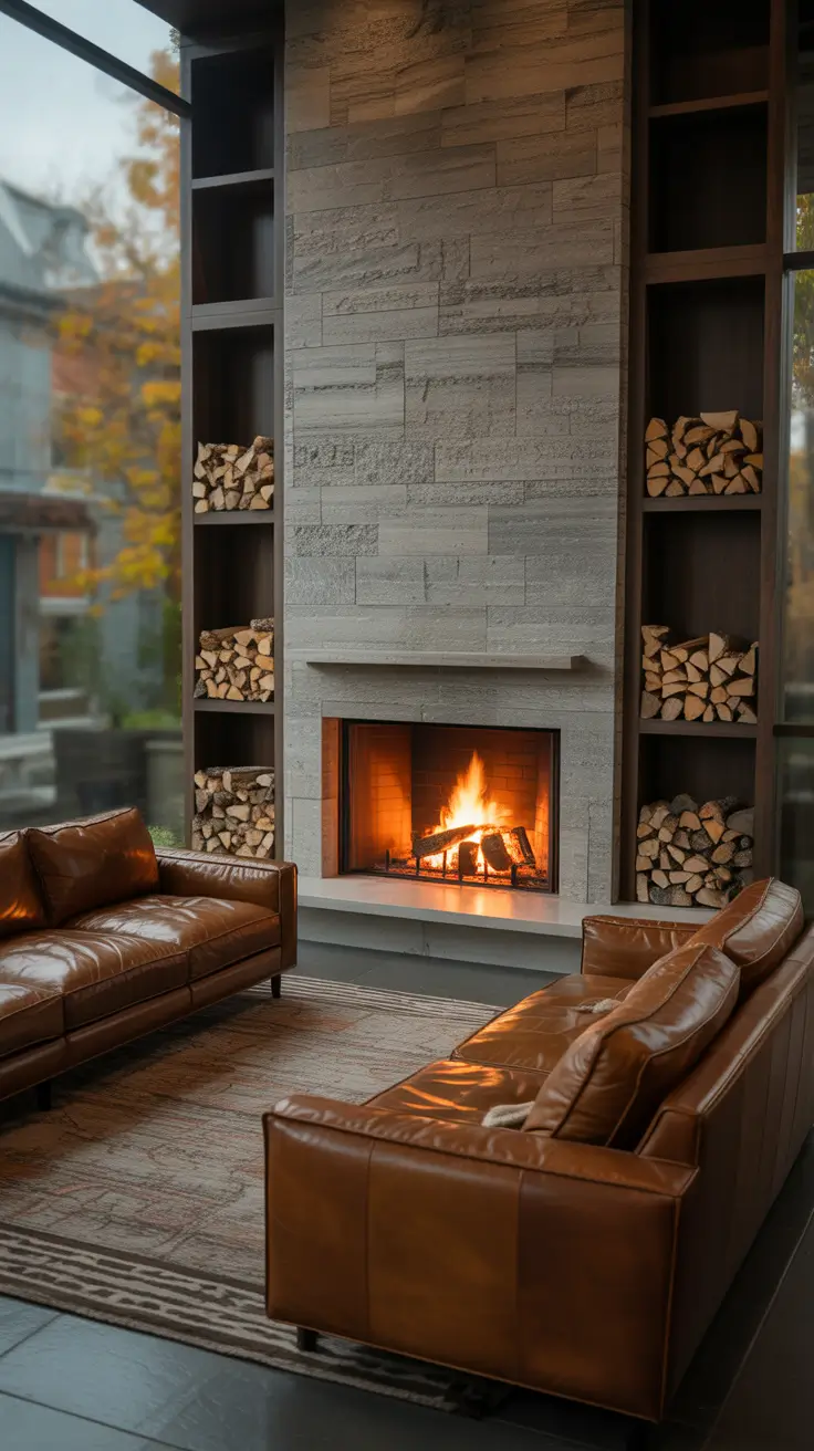 luxury living room ideas 2026 Luxury Living Room Ideas With Fireplace As A Cozy Focal Point