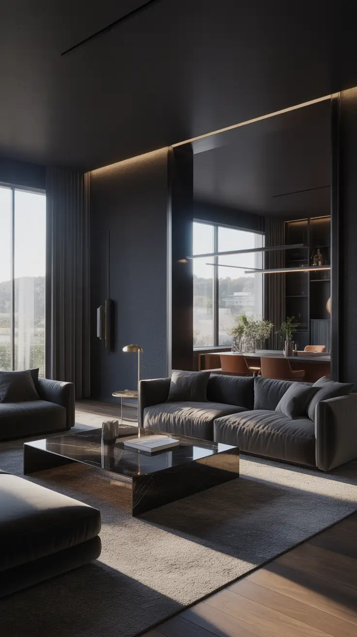 luxury living room ideas 2026 Luxury Living Room Ideas Black For Bold Aesthetic Statements