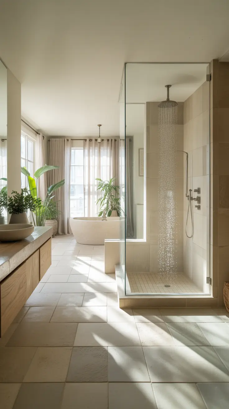 master bathroom ideas 2026 Spa Inspired Master Bathrooms With Walk In Showers And Serene Layouts