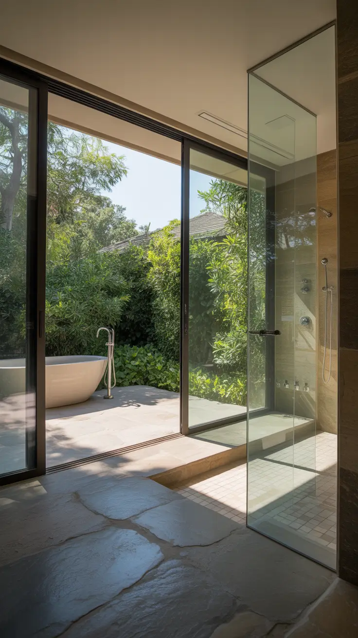 master bathroom ideas 2026 Indoor-Outdoor Flow Transforming Master Bathrooms Decorations