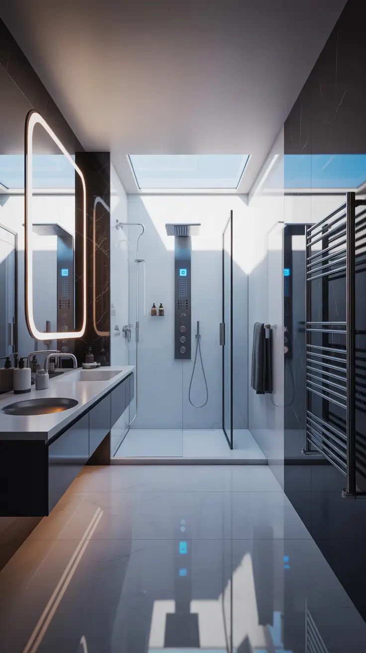 master bathroom ideas 2026 Smart Technology Integration In Master Bathrooms Luxury Spaces
