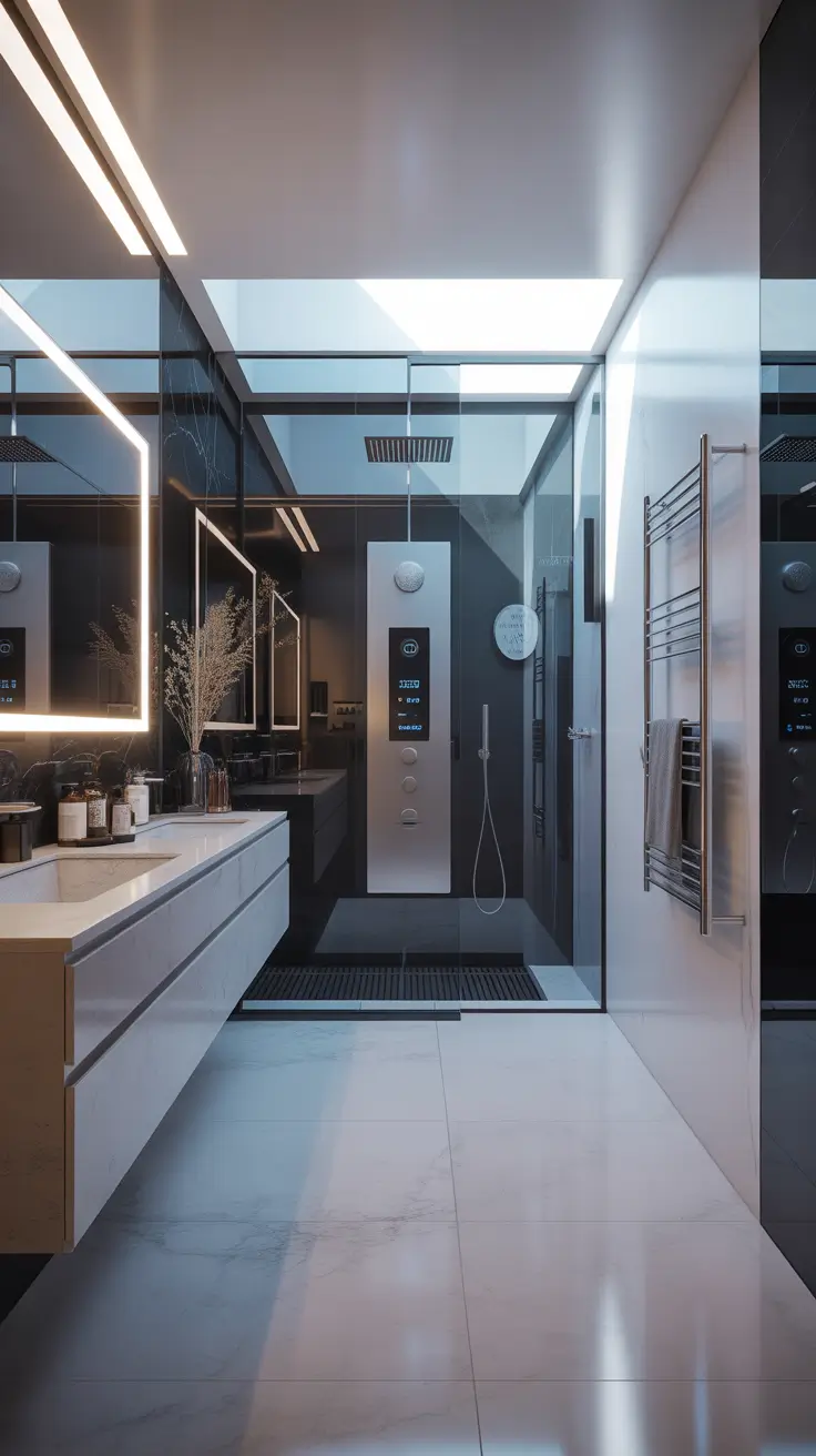 master bathroom ideas 2026 Smart Technology Integration In Master Bathrooms Luxury Spaces