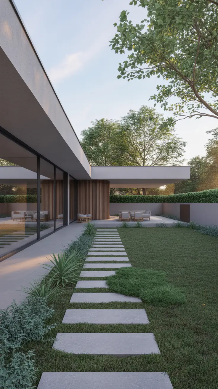 modern front yard 2026 Landscaping For Modern Homes With Minimal Details