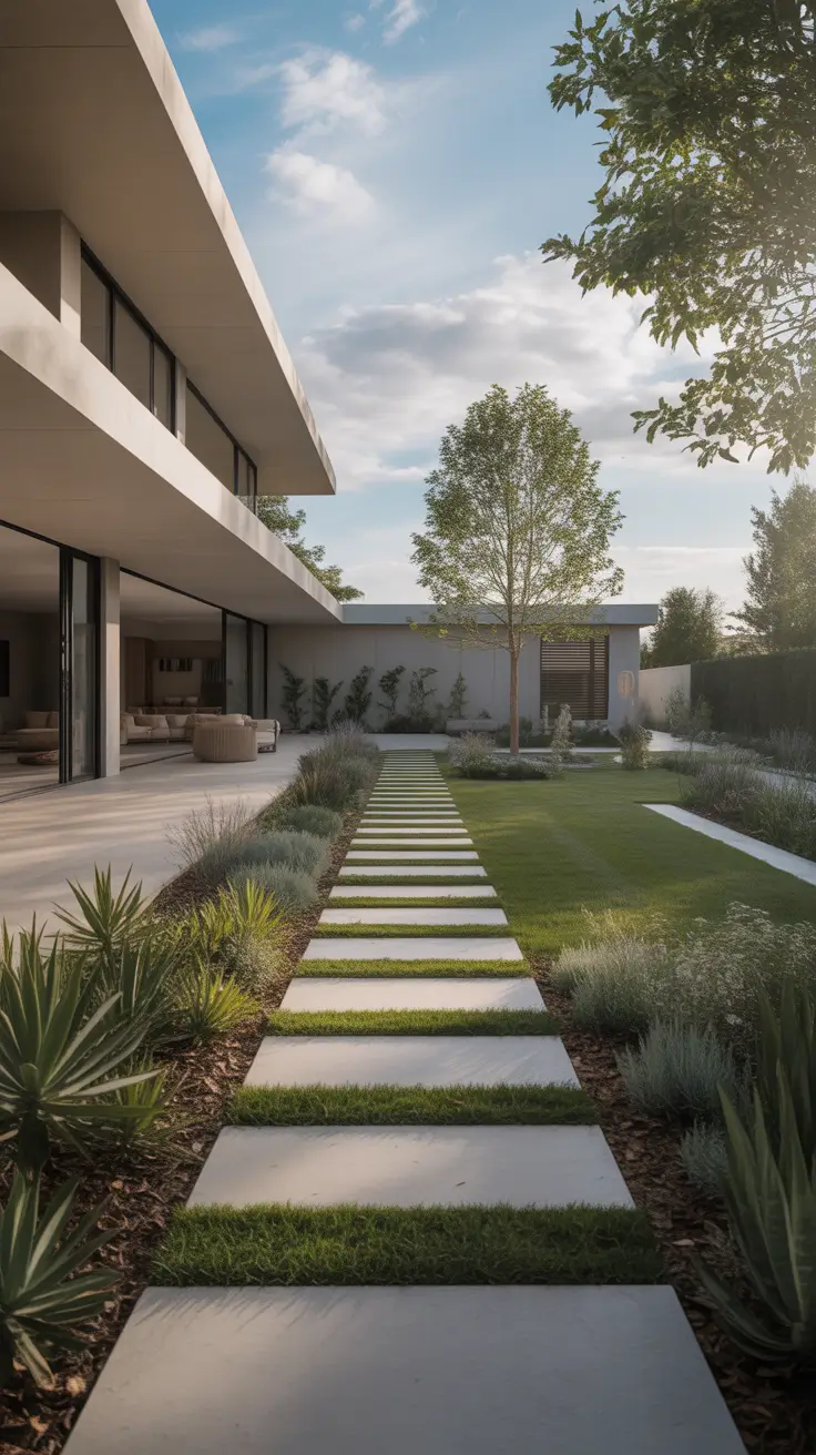 modern front yard 2026 Landscaping For Modern Homes With Minimal Details